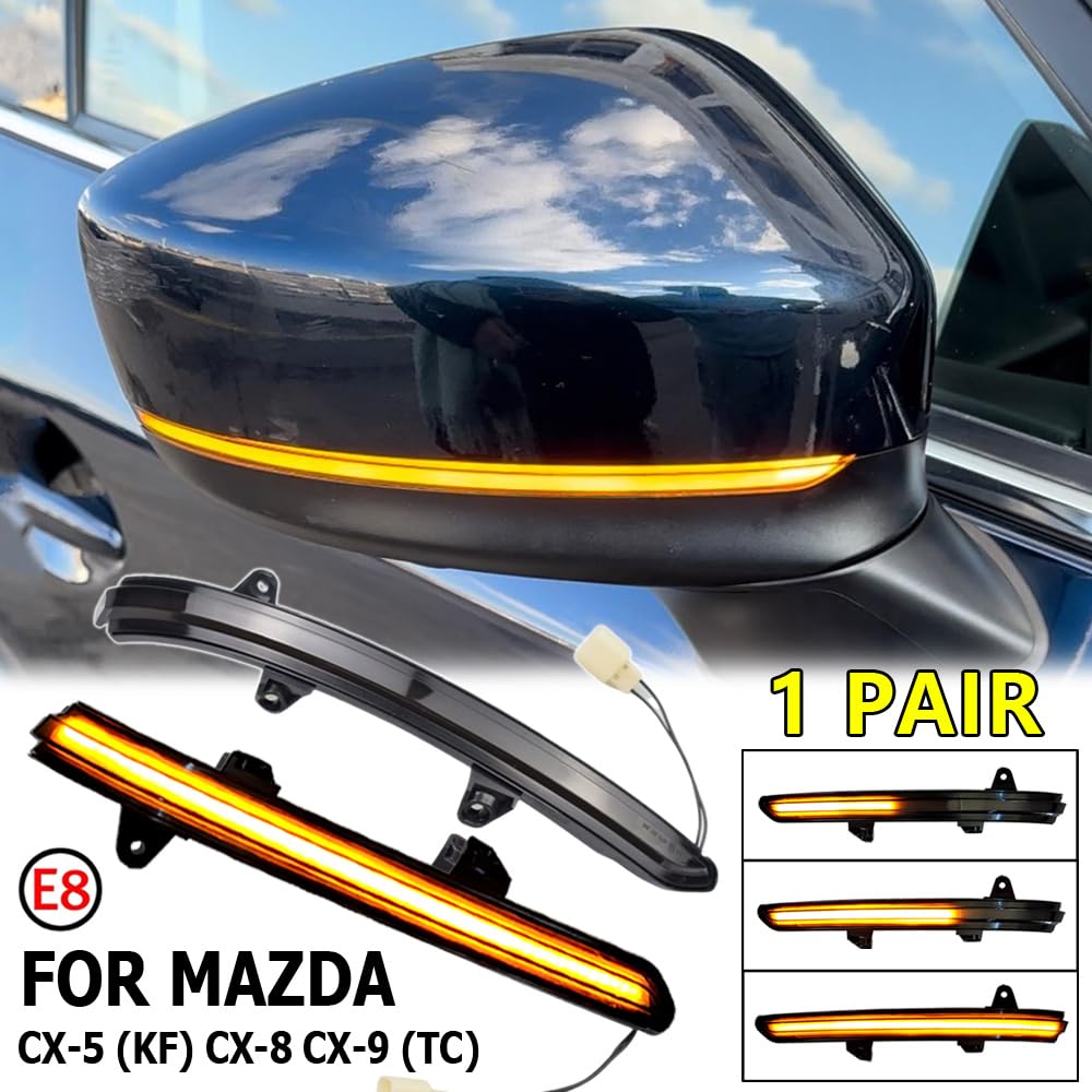 Amazon.com: Led Turn Signal Light Side Mirror Blinker Sequential